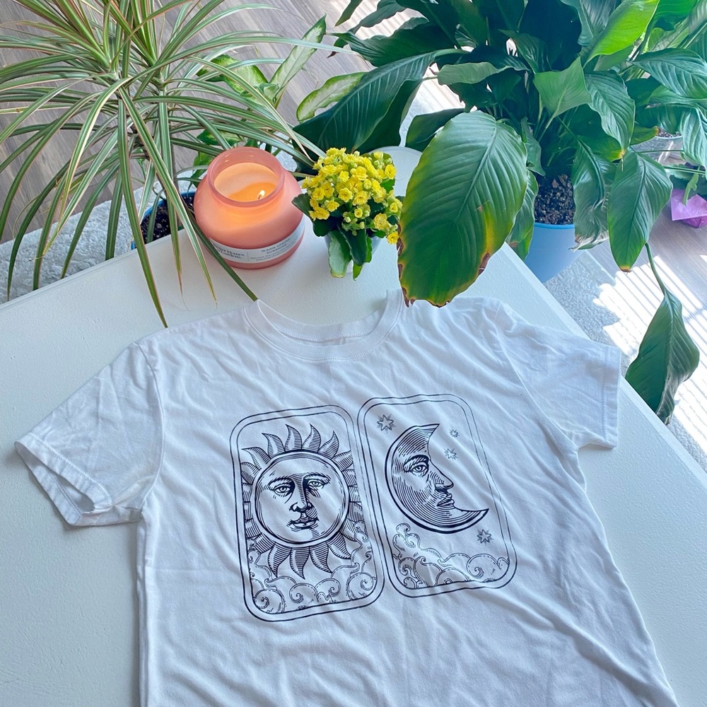 🦋2 for $5🦋sun&moon tee🌝